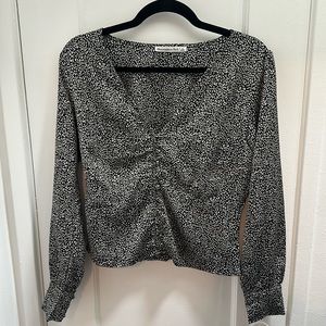 A&F blouse with buttons